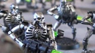 Warhammer Necron figures