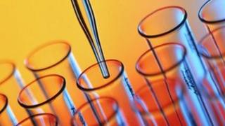 Pipette and test tubes
