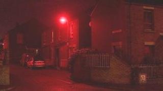 The man was attacked by two men at Irwell Court