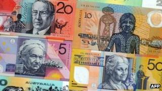 Australia bank notes