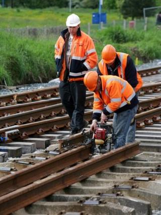 Staff on the line