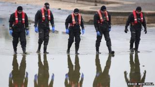 Police at scene