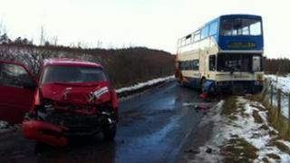 Bus crash