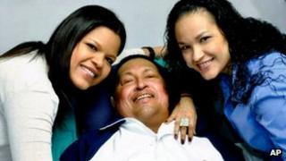 Hugo Chavez shown recovering in hospital