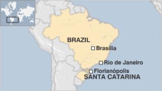 Brazil map
