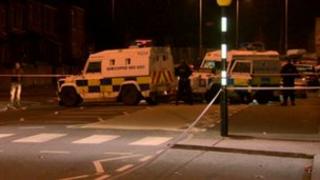 Scene of shooting