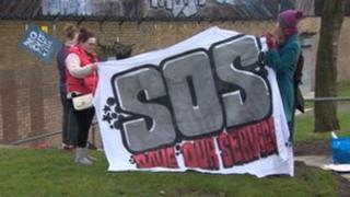 SOS march