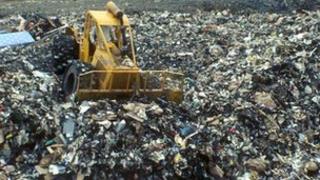 Landfill compactor