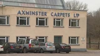 Axminster Carpets factory