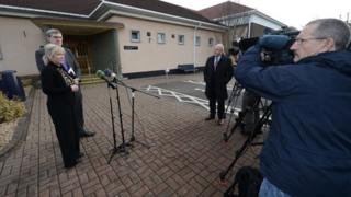 Agriculture minister Michelle O'Neill and Education minister John O'Dowd
