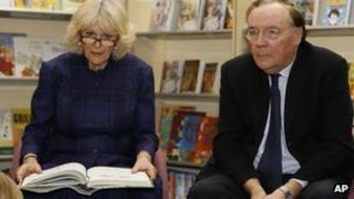 Duchess of Cornwall and James Patterson