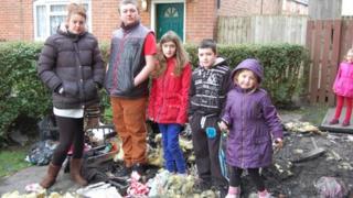 Sarah Ratcliffe and family