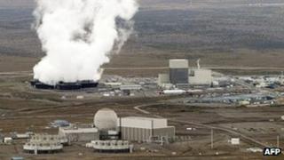 The Columbia generating station - a nuclear power plant inside the Hanford site. Photo: 2011