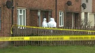 Police in Bryn Hafod, Wrexham