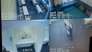 CCTV cameras at the Isle of Man's prison