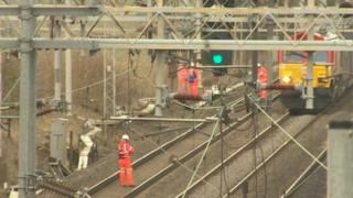 Hanslope junction repairs