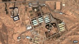 Parchin site, Iran, pictured in 2004