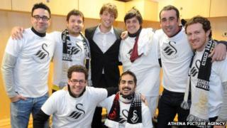 Stag party with Michu