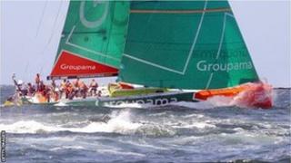 Tîm Groupama o Ffrainc enillodd ras hwylio Volvo yn 2012