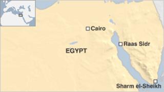 Map of Egypt