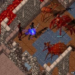 Screengrab from Ultima Online