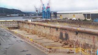 Prince of Wales dry dock