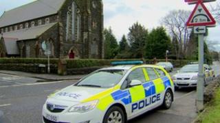 The alert was outside St Mary's Star of the Sea church