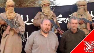 Undated handout image released by AQIM to ANI on 9 December 2011