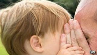 Older relative and child