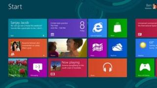 Windows 8 Start screen