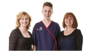 New hospital gown at Birmingham Children's Hospital