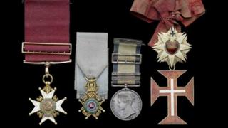 Sir George Magrath's medals