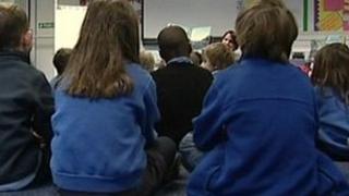 Primary school classroom