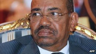 Sudan's President Omar al-Bashir (file image)