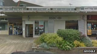 HSBC bank in Broadstone, Poole