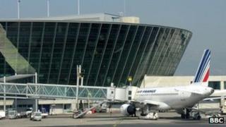 An Air France plane at Nice airport. File photo