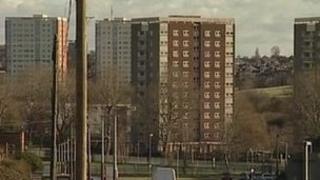 Council flats in Leeds