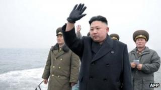 North Korean leader Kim Jong Un, March 2013