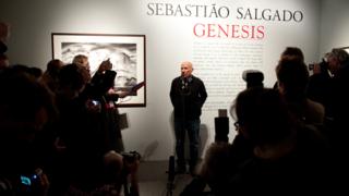 Sebastiao Salgado at the Natural History Museum