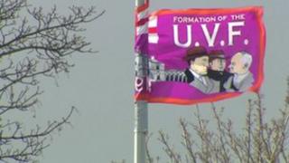 UVF flag