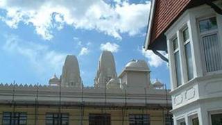 A Hindu temple in Grangetown, Cardiff