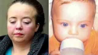 Kimberley Hainey and son Declan