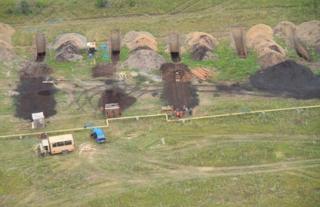 Mines in Ukraine