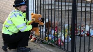 The bodies three young children were found in London Road South, Lowestoft