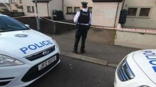 Ballycastle murder scene