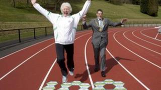 Mary Peters and Gavin Robinson look forward to the World Police and Fire Games