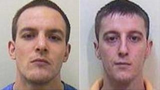 Liam Aherne (left) and Stephen Rees