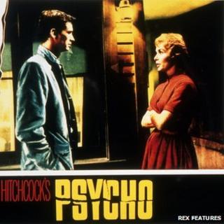 Anthony Perkins and Janet Leigh in Psycho