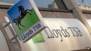 Lloyds branch facia