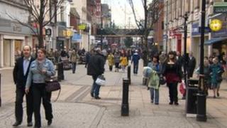 South Shields town centre